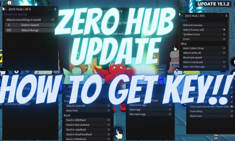 Zero Hub Key Script